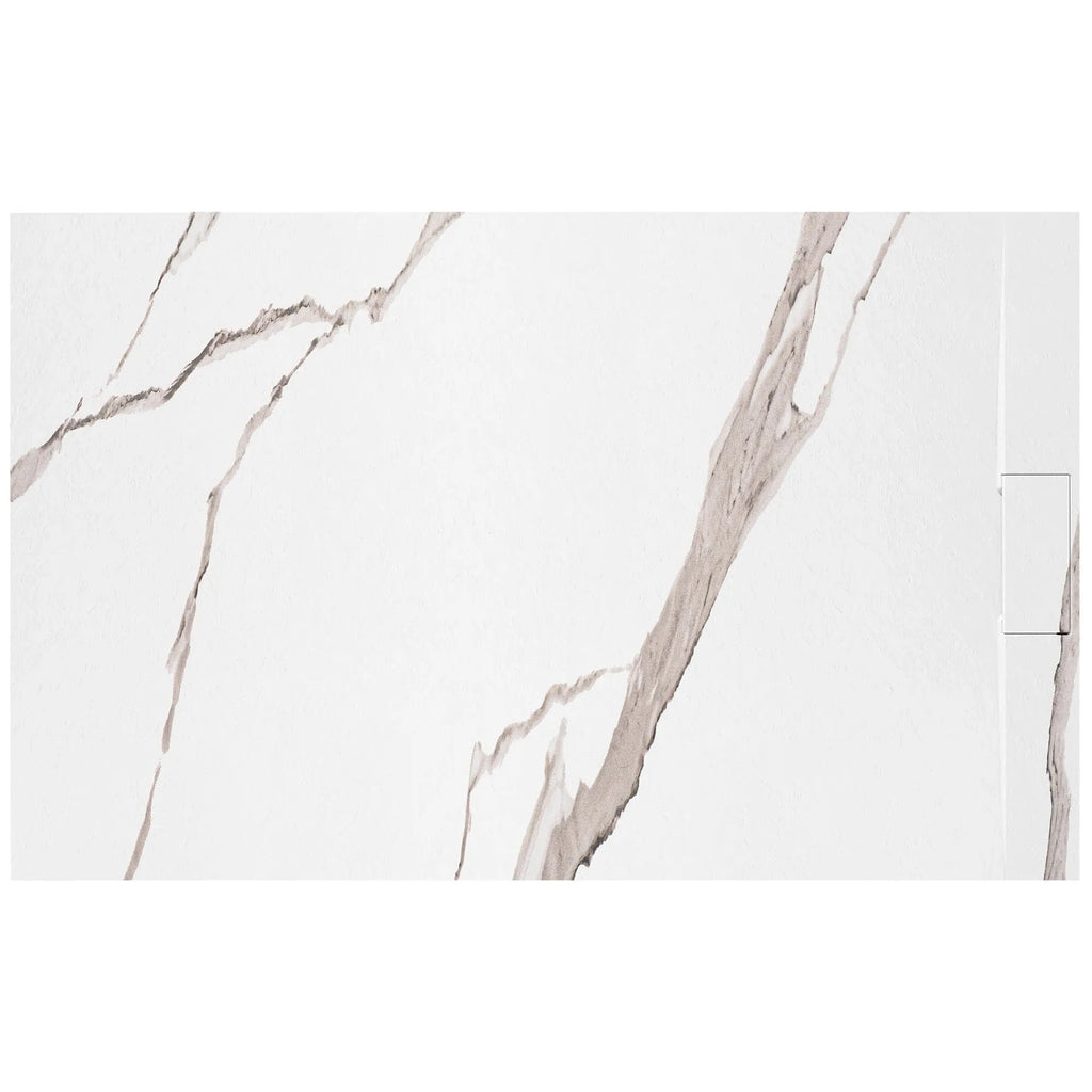 Zuhanytálca Bazalt CARRARA WHITE 80x100 14