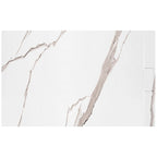 Zuhanytálca Bazalt CARRARA WHITE 80x100 14