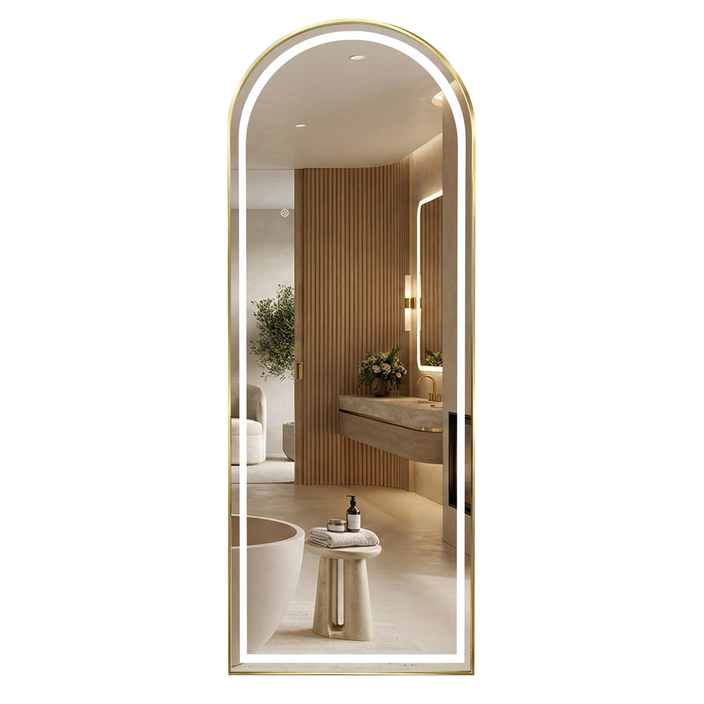 Tükör LED Orbit 60x170cm Brush Gold 14