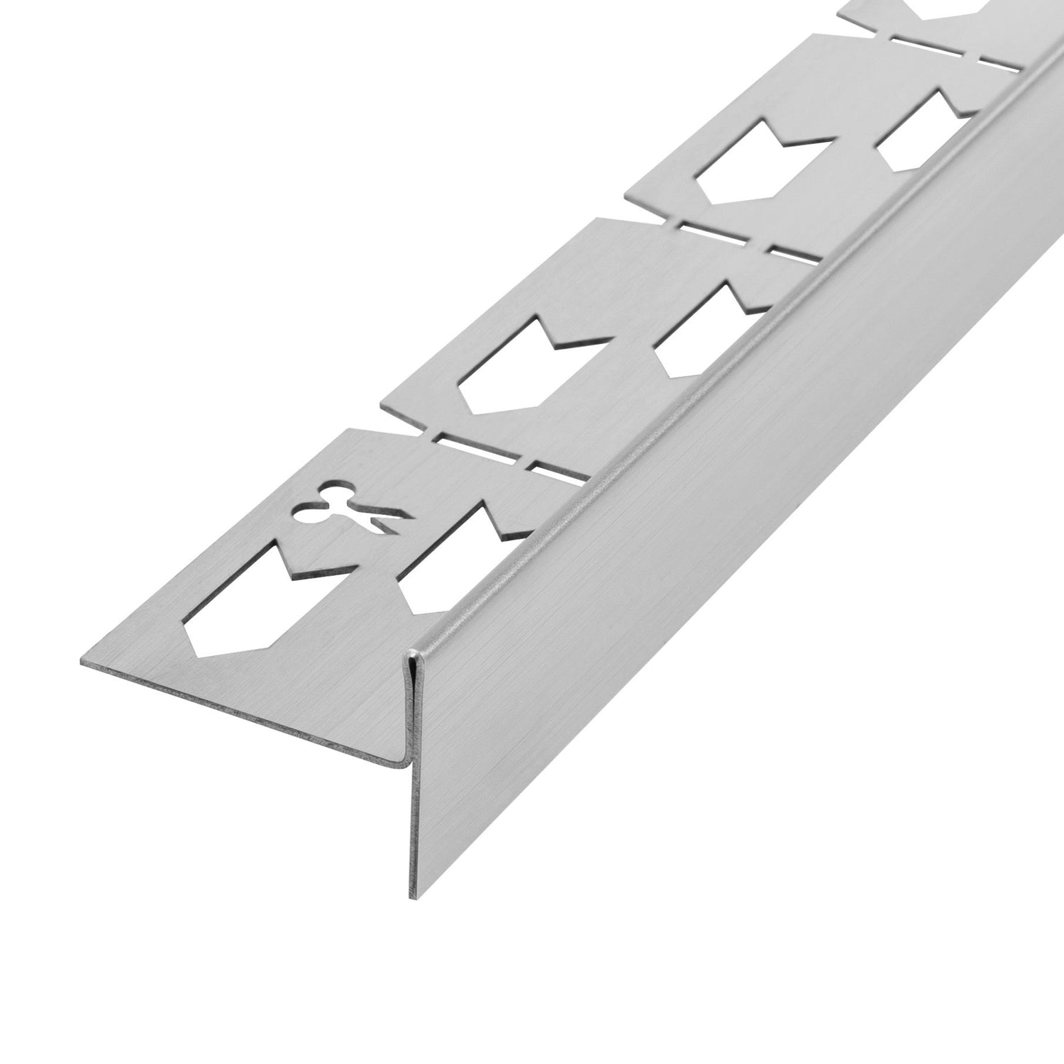 Lejtéskialakító Szegély Épített Zuhanyhoz 140cm Brush Nickel Jobb 1