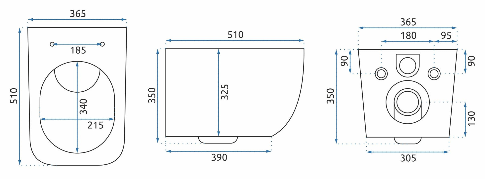 Wc Csésze Rea Martin Slim Rimless Duroplast 10