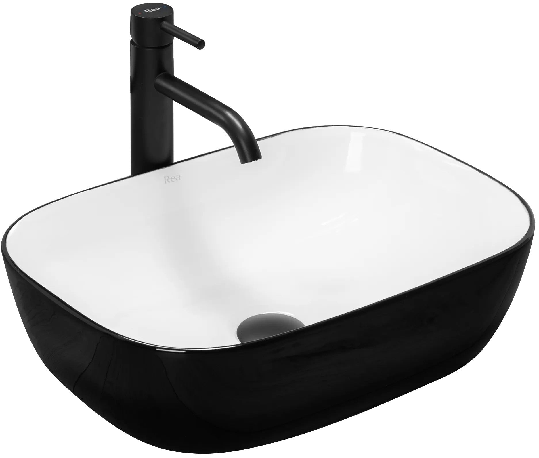 Pultos Mosdó Rea Belinda White Black 1