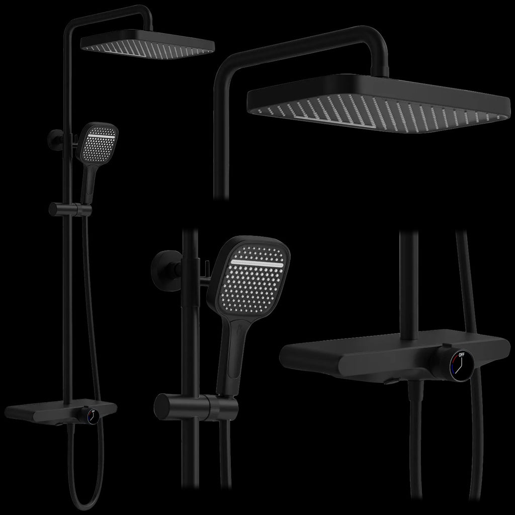 Zuhanyszett REA Bari Black 1