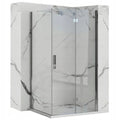 Zuhanykabin Rea Molier Chrom 100x80 1