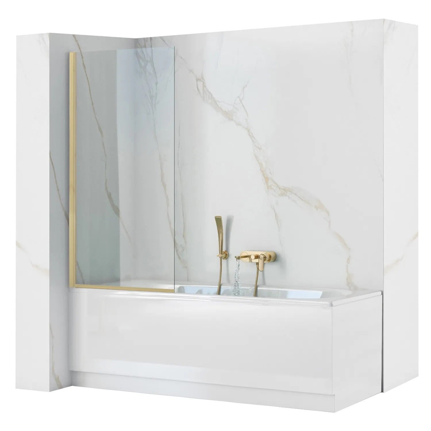 Kádparaván Rea Elegant Gold Brush 80 1
