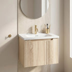 Fürdőszobaszekrény Mosdókagylóval Rea DB86-60L-3 Light 60cm 1