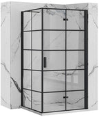 Zuhanykabin Rea Molier Black 80x80 1
