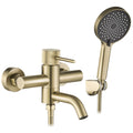 Fürdőkád Csaptelep Rea Lungo Stripe Gold Brush 1