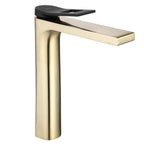 Fürdőszobai Csaptelep REA Soul Gold Mat Black High 1