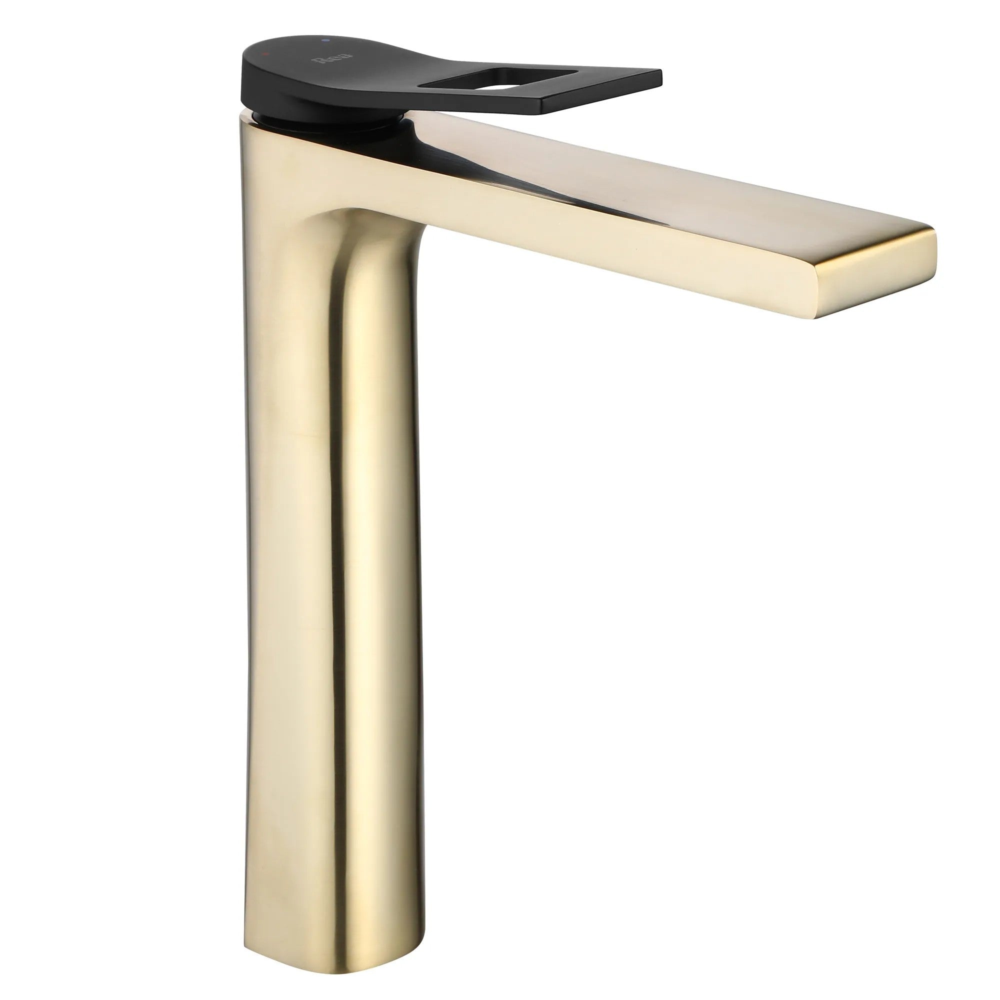 Fürdőszobai Csaptelep REA Soul Gold Mat Black High 1