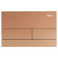 WC Öblítő Gomb K011A-Q És Slim024N Rea T Brush Copper/Brushed Rose Gold 1