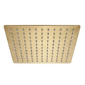 Négyzet Alakú Zuhanyfej REA JS-P015BG 25cm Brush Gold 1