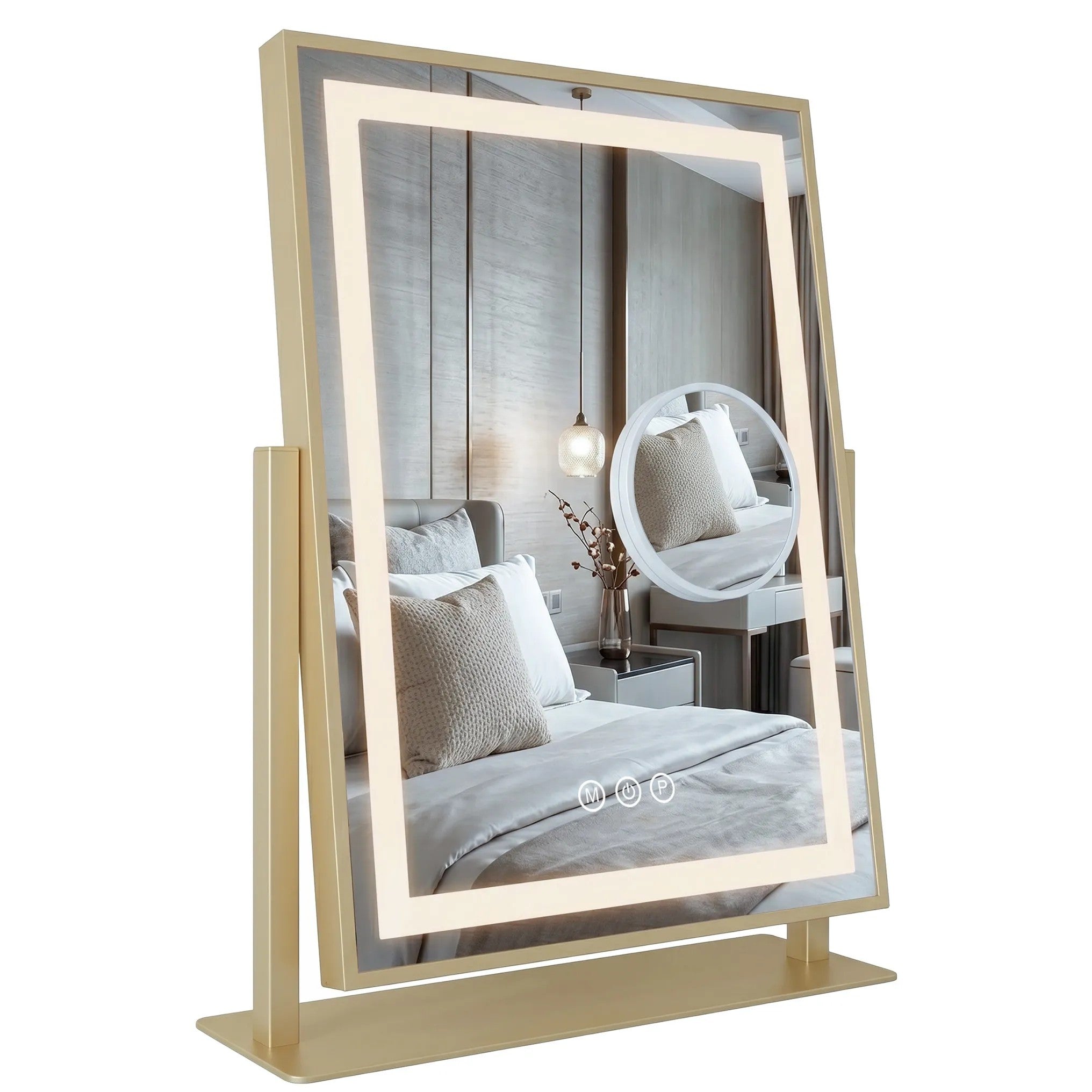 LED Tükör LUMI L.Gold 30x40cm 1