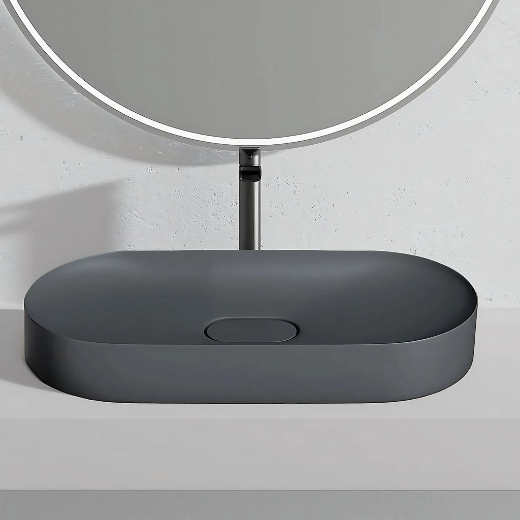 Konglomerátum Mosdó IRIS 71 CM GREY MATT 1