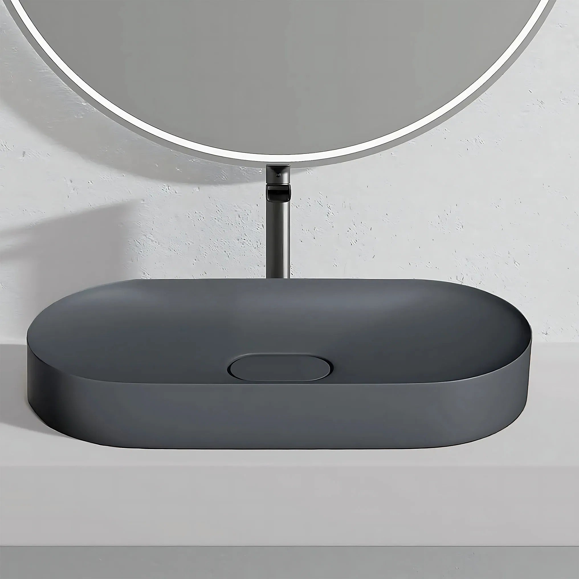 Konglomerátum Mosdó IRIS 71 CM GREY MATT 1