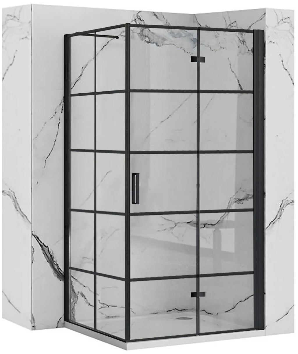 Zuhanykabin Rea Molier Black 90x80 1