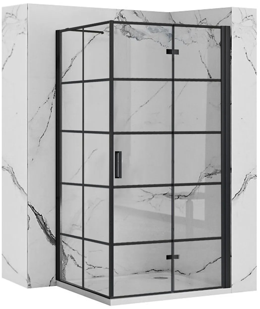 Zuhanykabin Rea Molier Black 90x80 1