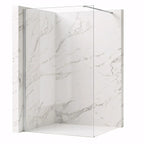 Zuhanyfal Rea Flexi Transparent / Chrome 70 1