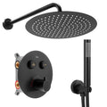 Rejtett Zuhanyszett Rea LUNGO Black Matt BOX 1