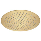 Kerek Esőztető Zuhanyfej REA JS-P014BG 30cm Brush Gold 1