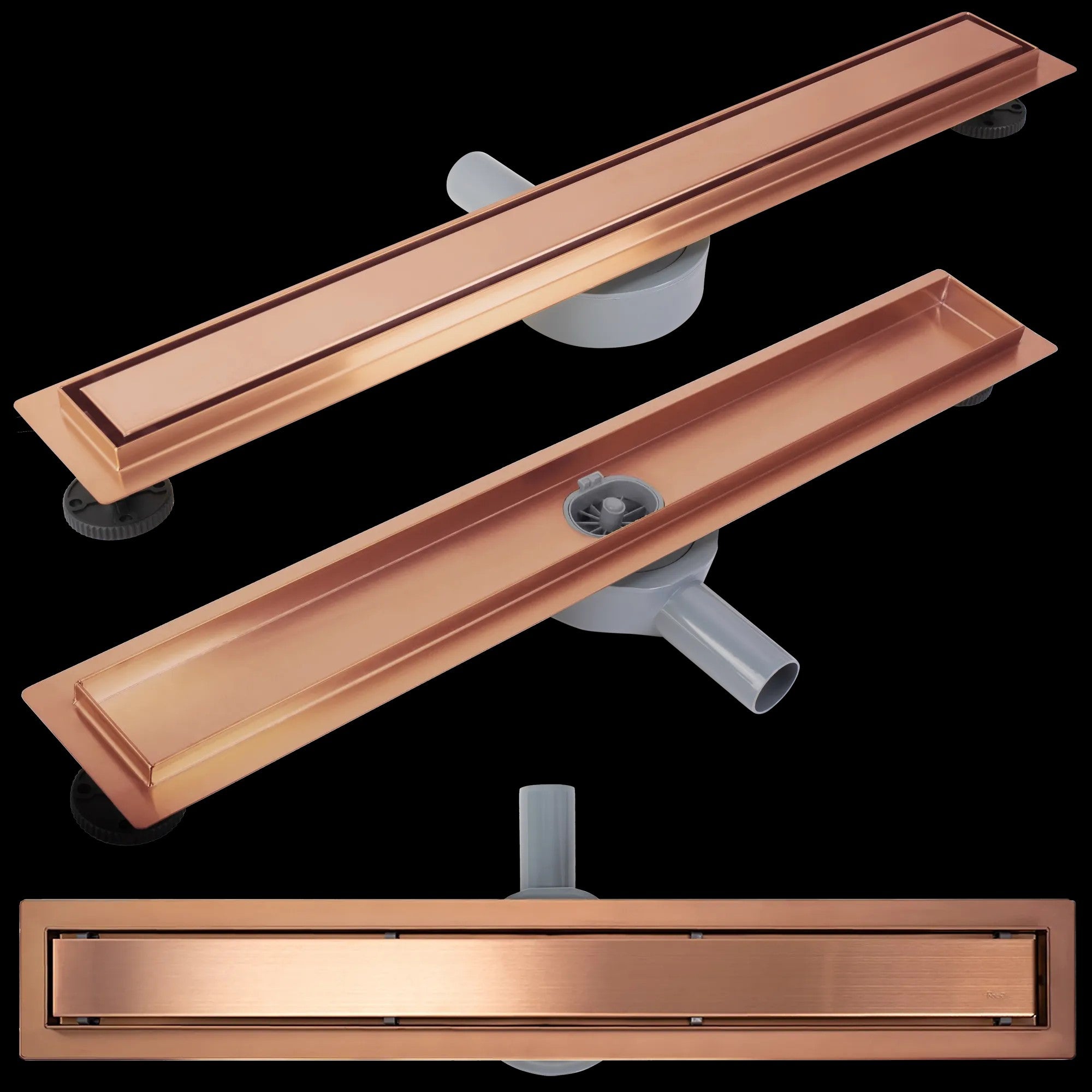 Zuhanylefolyó REA Neox Pro Brushed Copper 80 1
