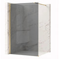 Zuhanyfal Rea Flexi Grey / Brush Gold 130 1