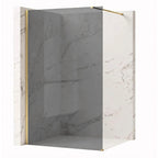 Zuhanyfal Rea Flexi Grey / Brush Gold 130 1