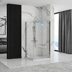 Zuhanykabin Rea Molier Chrom 90x90 1