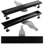 Zuhanylefolyó REA Neox Superflow Black 60 1