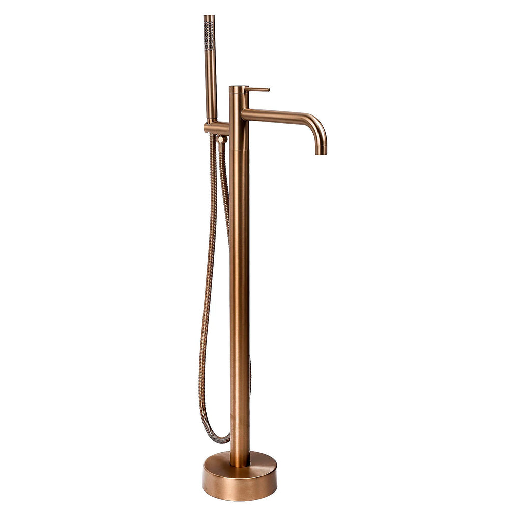Szabadon Álló Padló Csaptelep Rea Clif Brush Copper 1