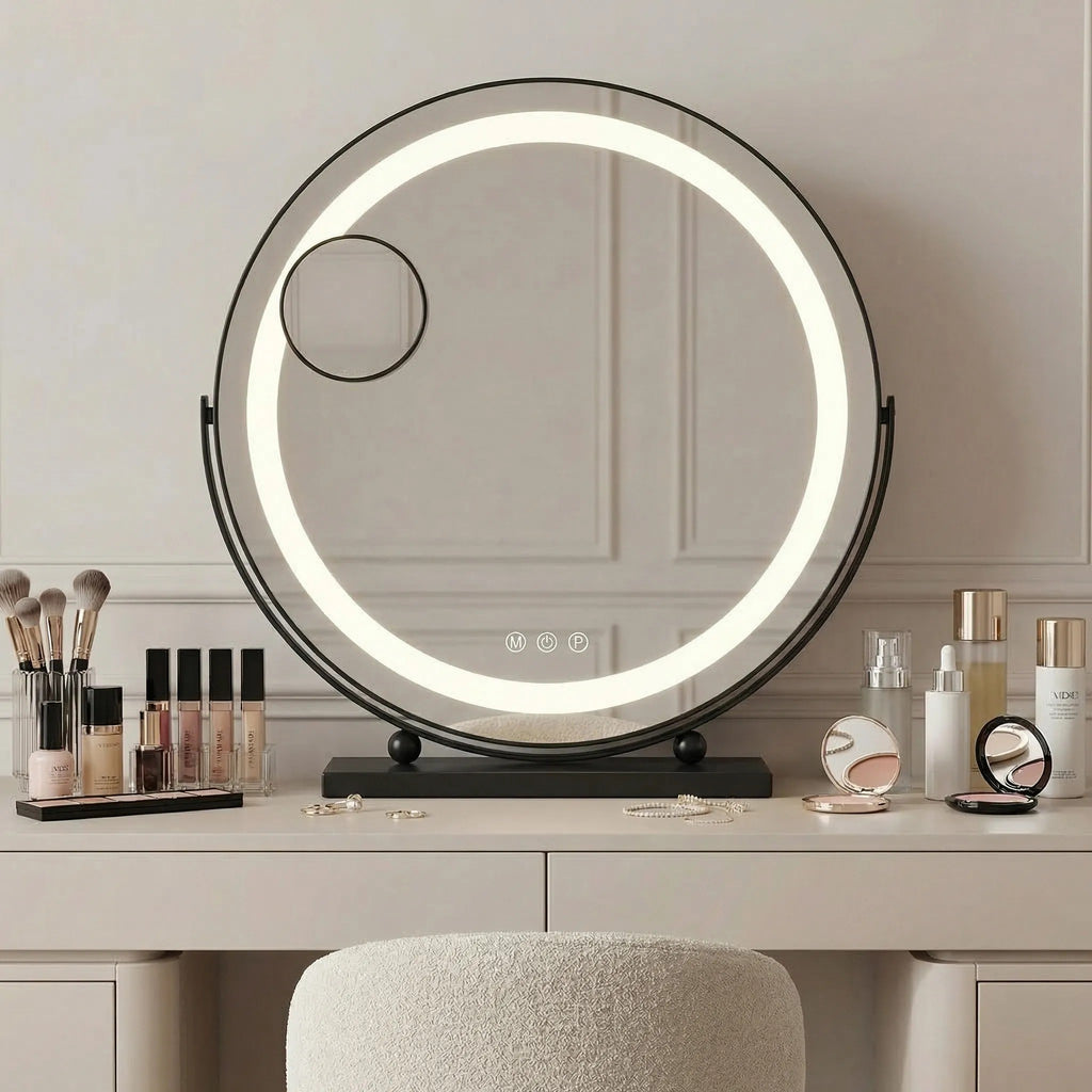 LED Tükör MAKE-UP Black 40 Cm 1