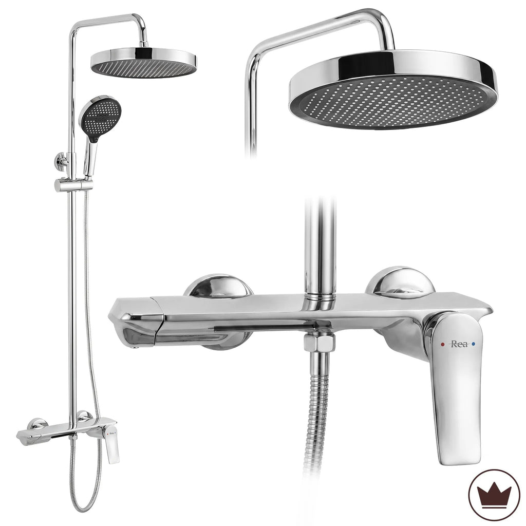 Zuhanyszett Rea Vision Chrome 1
