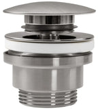 Rea Brush Nickle INOX Univerzális Leeresztő Szelep Click-clack Rendszerrel 1
