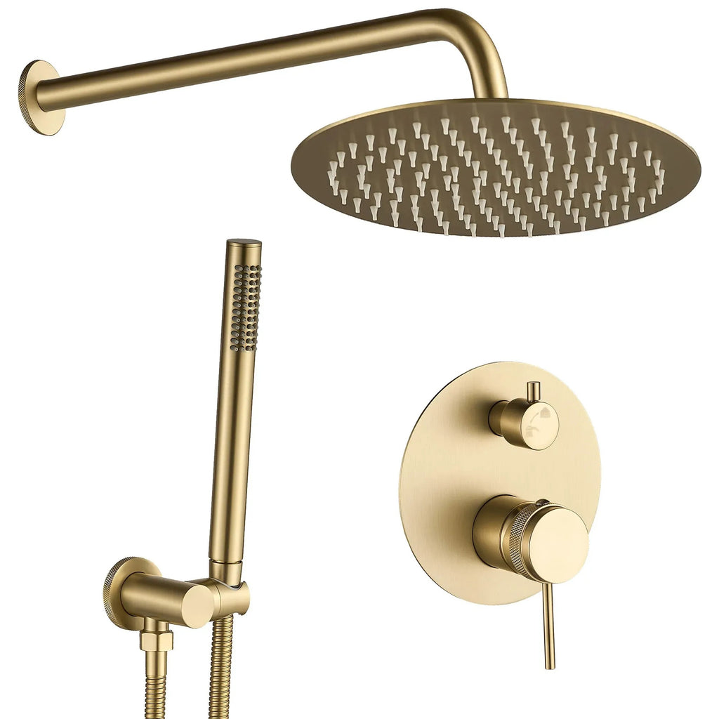 Zuhanyszett Rejtett Rea Lungo Grip Gold Brush + Box 1