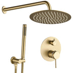 Zuhanyszett Rejtett Rea Lungo Grip Gold Brush + Box 1