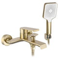 Fürdőkád Csaptelep Hass Brush Gold 1