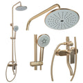 Zuhanyszett Rea VERSO BRUSHED GOLD 1
