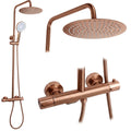 Termosztátos Zuhanyszett Drop Brush Copper 1