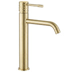 Fürdőszobai Csaptelep Rea Lungo Diamond Brush Gold High 1