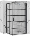 Zuhanykabin Rea Molier Black 80x90 1
