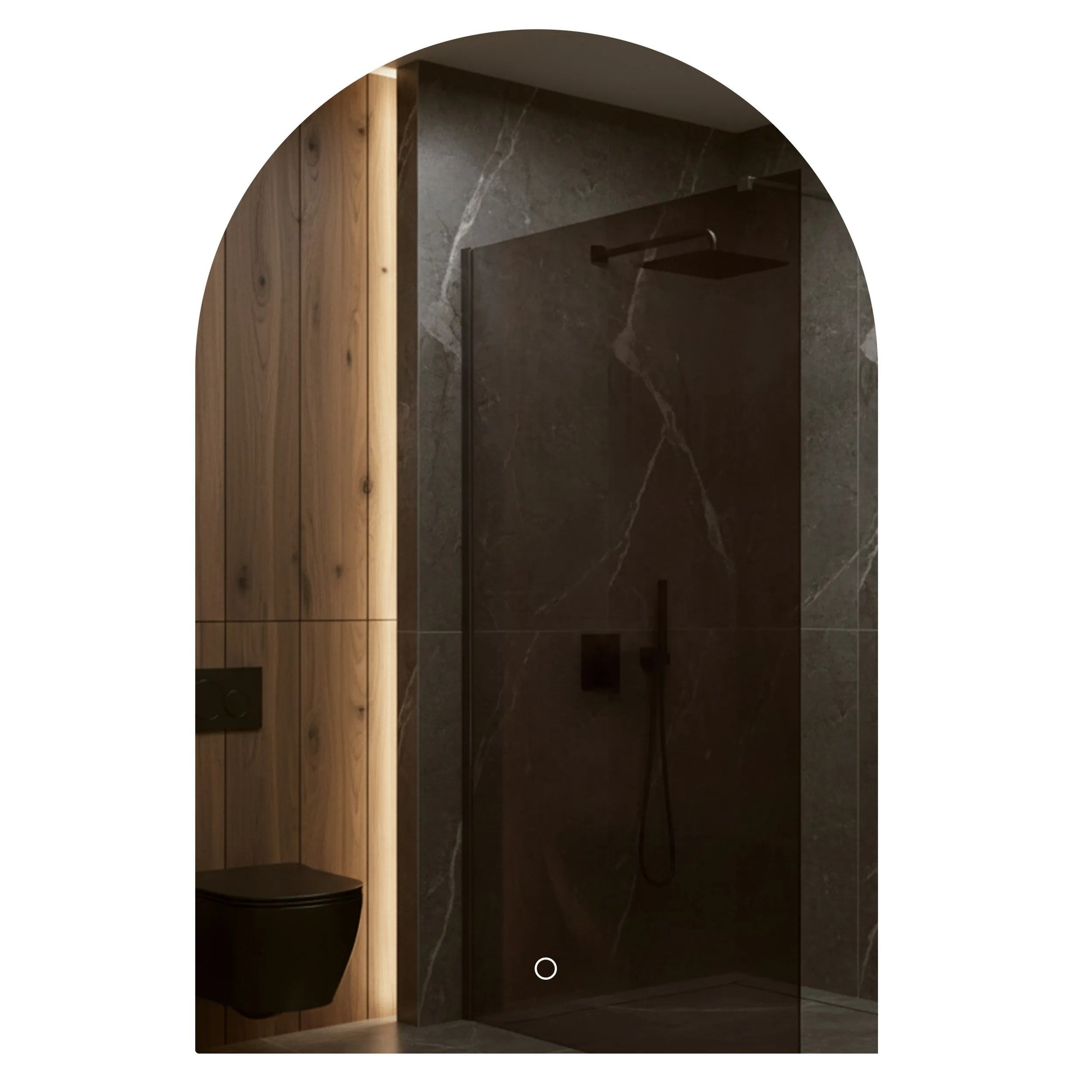LED Tükör 90x60cm TOP-1 1