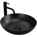 Pultos Mosdókagyló REA FIBO Black Matt 1