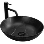 Pultos Mosdókagyló REA FIBO Black Matt 1