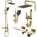 Zuhanyszett REA HELIX Gold 1