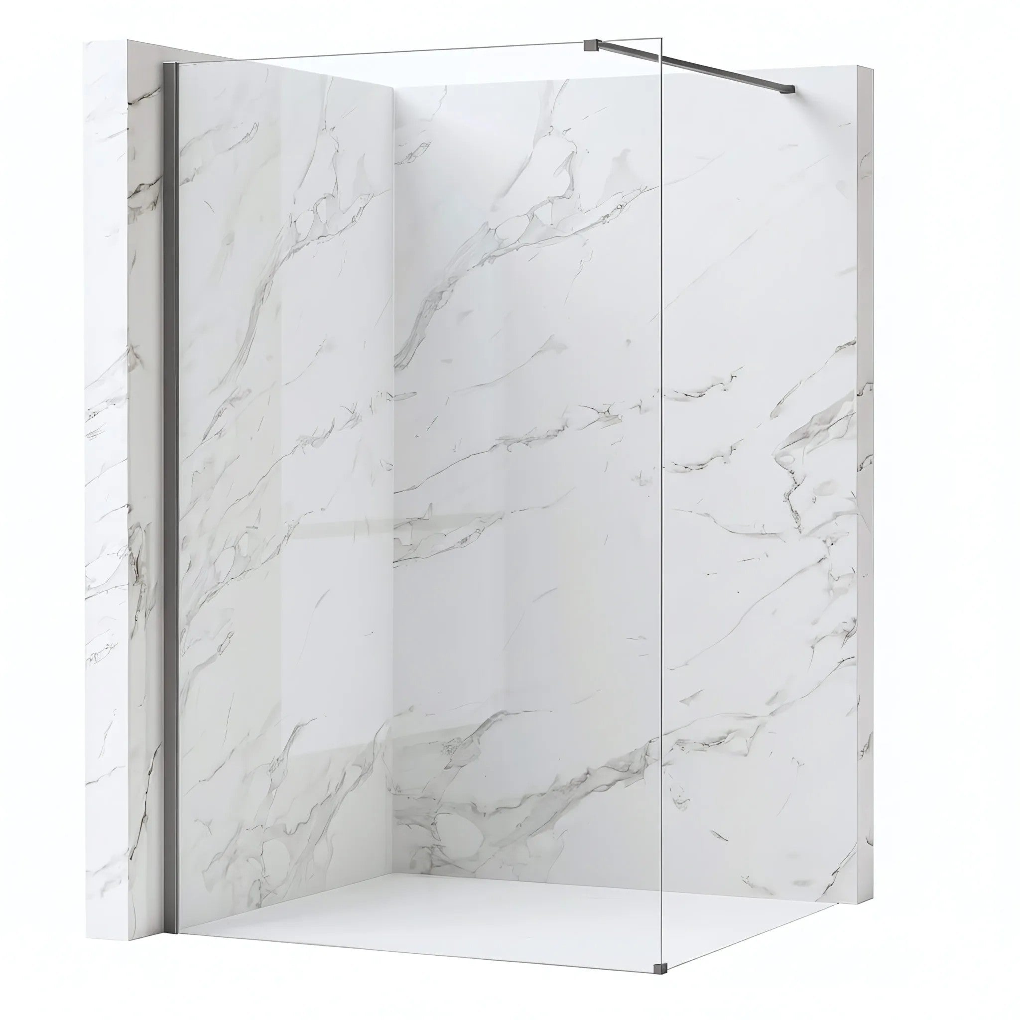 Zuhanyfal Rea Flexi Transparent / Titan 70 1