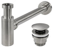 Szifon Click-clack BRUSH NICKLE INOX 1