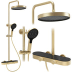 Zuhanyszett Rea Creo Brush Gold 1
