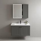Fürdőszobabútor Szett Mosdóval Monti 60cm Grey 1