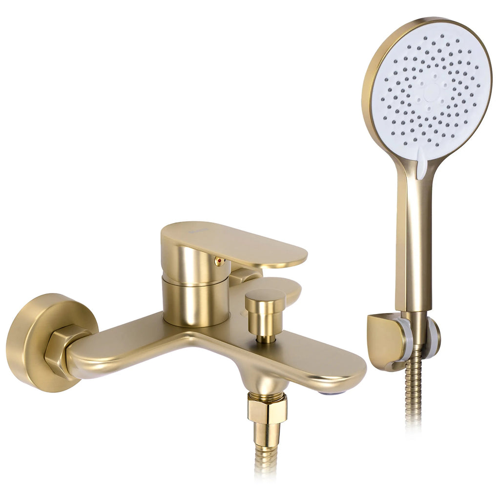 Fürdőkád Csaptelep DROP Brush Gold 1