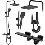 Zuhanyszett REA HELIX Black 1
